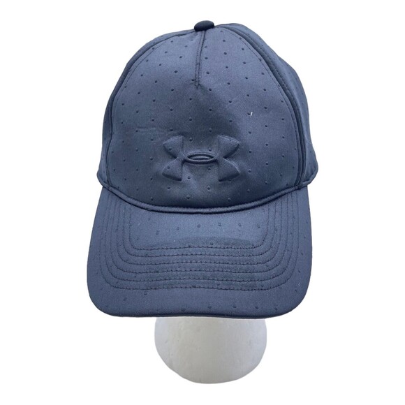 Under Armour Hat Cap Baseball SnapBack Black Womens Femmes Mujeres - Picture 1 of 4